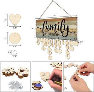 Regalo <span class=keywords><strong>de</strong></span> cumpleaños <span class=keywords><strong>de</strong></span> mamá, recordatorio <span class=keywords><strong>de</strong></span> cumpleaños familiar, tablero <span class=keywords><strong>de</strong></span> calendario, artesanías <span class=keywords><strong>de</strong></span> madera, placa colgante <span class=keywords><strong>de</strong></span> pared, letrero, decoración del hogar DIY - Product Image 2