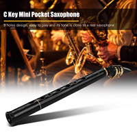 Mini saxophone LittleSax à 8 trous, poche, xaphoon avec embouchures, 10 anches, sac de transport
