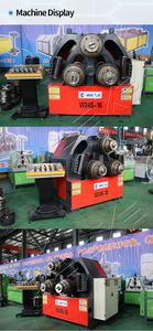 Ống cán Máy phần uốn ống kim loại ống và hồ sơ cán Máy góc Bender w24s - Product Image 4