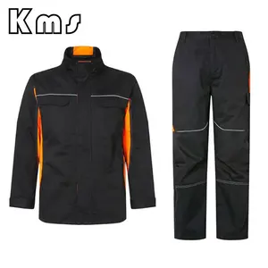 KMS fornitore di fabbrica personalizzato all'ingrosso vendita calda uomini costruzione tuta da lavoro Garage automobilistico lavoro abbigliamento da lavoro uniforme