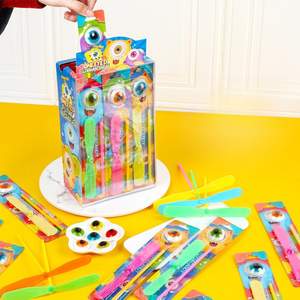 Vente en gros Jouet libellule en bambou pour enfants Bonbons Gummy Roll Ceintures aigres aux fruits Rouleau de bonbons - Product Image 2