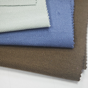 Toptan %100 Organik Pamuk Çift Taraflı Ağır Yüksek Yoğunluklu Sert Balık Sırtı Kumaş, Korse, Takım Elbise, Ceket, Pantolon için - Product Image 4