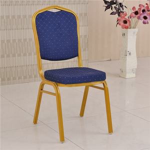 Бесплатный образец, недорогие золотистые праздничные красные свадебные банкетные церковные стулья - Product Image 5