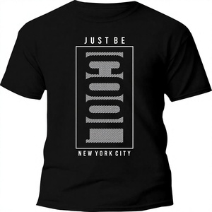 Camiseta Negra de Manga Corta para Hombre con Estampado de Logotipo V Naranja en la Espalda, Corte Regular Informal, 100% Algodón Jersey, Cuello Redondo - Product Image 6