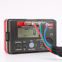 Testeur numérique RCD ELCB UNI-T UT582+ avec écran LCD, instrument de test de protection contre les fuites de courant