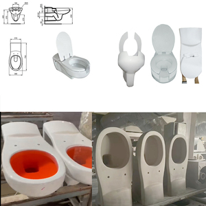 Toilettes murales en céramique accessibles dans les toilettes publiques, toilettes indépendantes avec rampes d'accès dans les salles de bain pour personnes handicapées - Product Image 3