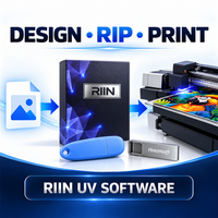 Perangkat Lunak Hosonsoft RIIN UV RIP dengan Dongle Lisensi USB dan Manajemen Warna untuk Aplikasi Printer UV