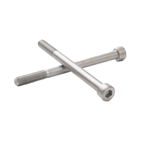 Vis et écrous à tête hexagonale en acier inoxydable 304/316/304L/316L et aluminium avec rondelles à ressort à finition brute pour usage industriel