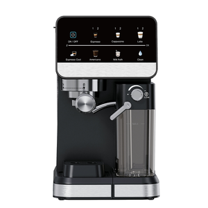 Machine à expresso automatique Newle Cool Espresso 20 bars 1350W avec distributeur de lait, écran tactile, expresso, cappuccino, latte, réservoir d'eau de 1,5L - Product Image 2