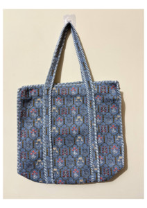 Sac fourre-tout matelassé en coton haut de gamme, personnalisé et fait main, avec ensemble de 3 pochettes, sac de marché et sac à bandoulière, prix de gros - Product Image 2