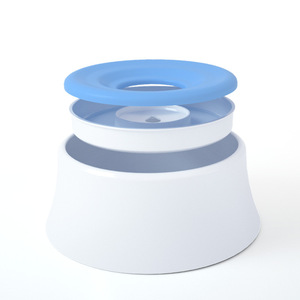 Material de silicona para mascotas, <span class=keywords><strong>bebedero</strong></span> flotante para mascotas, sin boca húmeda, salpicaduras, <span class=keywords><strong>bebedero</strong></span> para gatos, dispensador de cuencos para perros - Product Image 4