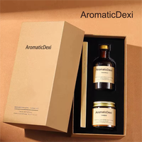 Luxuriöses Maßgefertigtes Private Label Weihnachts-Raumduft Duftkerzen und Raumduft-Diffusor Geschenkset