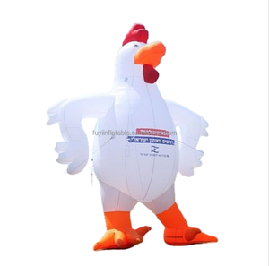 Iklan tiup kustom dengan logo Model cahaya tiup maskot dengan topi Super keren promosi harga murah - Product Image 5