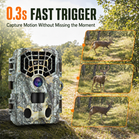 Caméra de chasse 36MP 2.7K à déclenchement rapide 0.3s, détection 21m, IR 940nm sans flash, étanche IP66, écran TFT 2.0" – Vente directe usine