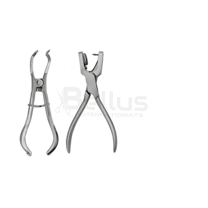 Kit Profesional de Dique de Goma Dental con Pinzas Manuales de Acero Inoxidable, Marco de Examen Reutilizable de Alta Calidad y Pinzas de Perforación - Product Image 1