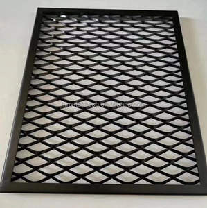 Plaque de métal expansé en acier à faible teneur en carbone à trous diamantés - Product Image 3