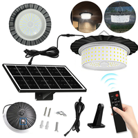 Lampe solaire à détecteur de mouvement IP65 étanche, 5 modes, 244 LED, avec télécommande pour jardin