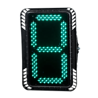 Timer Countdown Digital LED Besar, Bahan PC, untuk Lampu Lalu Lintas Kendaraan, Daya Listrik, Harga Promo