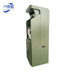 Recinto de equipo <span class=keywords><strong>ATM</strong></span> de alta precisión personalizado Fabricación de chapa de uso industrial con acabado de pintura de soldadura de corte por láser - Product Image 3