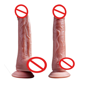 Hot Sale Eco-Friendly Liquid Silicone Soft Realistic Male Anal <b>Dildo</b> Big Size Waterproof Vibrating Sex Toys for Women - Product Image 1