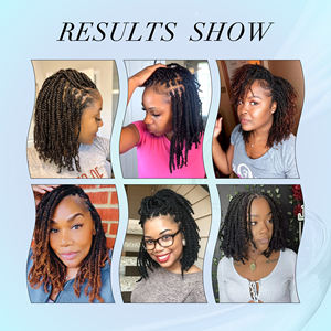 Orientfashion a prezzi accessibili Afro Kinky 4B veri <span class=keywords><strong>capelli</strong></span> umani alla rinfusa <span class=keywords><strong>capelli</strong></span> umani Color <span class=keywords><strong>ramato</strong></span> per treccia Boho all'uncinetto - Product Image 6