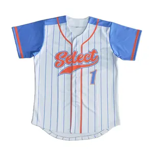 Wholesale Custom Baseball Jersey Youth Competition Baseball Uniform