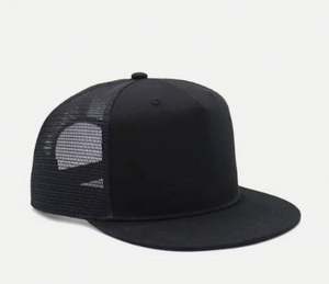 Men's <b>Summer</b> Breathable SnapBack <b>Cap</b> Mesh <b>Flat</b> Brim Hat Net Back Hip Hop Sports for Outdoor Party Use Featuring Leaf Checkered - Product Image 6