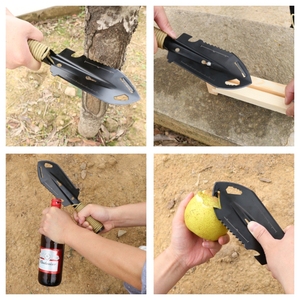 Pala Portátil para Camping, Senderismo, Emergencias, Multifuncional, Supervivencia, Nueva Herramienta para Exteriores, Picnic, Viajes, Jardín y Aventuras - Product Image 6