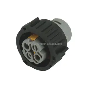 2-1813099-3 conector automotriz sellado gris redondo de 2 pines