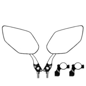 Yueli Bicycle Rearview Mirror Aluminum Alloy 22.2mm Flat Lens 360 Degree Rotate <b>Cycling</b> Equipment - Product Image 3