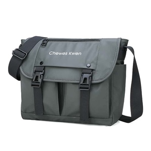 Sac messager en nylon Chewes Kwen, grande capacité, fermeture éclair, bandoulière réglable, sac à bandoulière pour homme, toutes saisons, voyage - Product Image 1