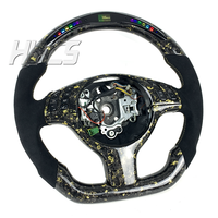Volant LED en Fibre de Carbone Forgée, Accessoire Intérieur pour BMW E46 E39 E53 330 325 ICA R