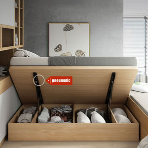 Ensemble de meubles de chambre à coucher modernes et compacts pour appartement avec rangement - Product Image 3