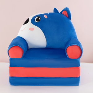 Foldable Quality Sofa Backrest <strong>Chair</strong> <strong>Kids</strong> Small Sofa Cartoon Princess Girl Baby Folding Seat Recliner <strong>Boy</strong> Single <strong>Lazy</strong> Sofa Skin - Product Image 5