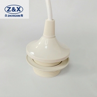 Lampes suspendues simples éclairage industriel vintage avec support de lampe e27 0.75mm2 câble de chute rond en VDE