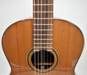 Geake K-200 Professional Adults Use High Quality 4/4 Size Handmade <b>Classical</b> <b>Guitar</b> Solid Cedar Top Spruce Body Nylon <b>Strings</b> - Product Image 4