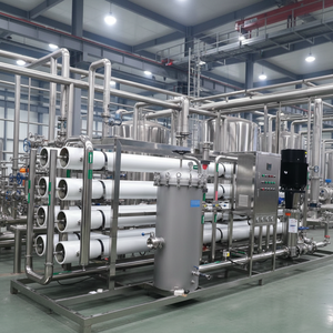 Système RO en acier inoxydable HUAMO 1000 LPH avec <span class=keywords><strong>adoucisseur</strong></span> et 3 réservoirs, filtre à eau contrôlé par PLC - Product Image 4