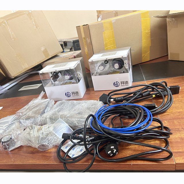 Continuous Thermal Transfer TTO Printer with 53mm Printhead - Variable Date Code Barcode Printing for Packing Machines