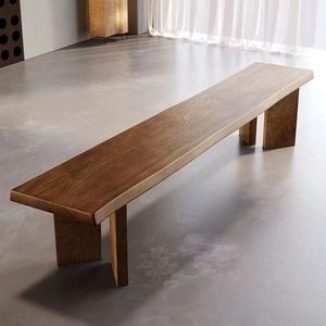 Taburete de Madera Maciza de Estilo Chino Moderno Nórdico, Color Personalizado, Silla de Comedor Multiusos para el Hogar y la Sala de Estar - Product Image 5