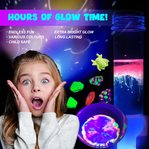 Expériences de Chimie <span class=keywords><strong>Amusantes</strong></span> Exploration Scientifique Fluorescence & Science Luminescente Laboratoire Scientifique LET'S GLOW Cadeau pour Garçons & Filles - Product Image 2