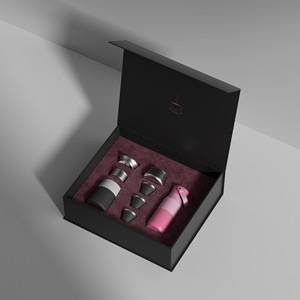 Kung Fu Tea Set With Sports Water Bottle 316 Stainless Steel Insulated Gift Set For Home Use - Product Image 1