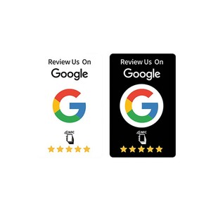 Tarjetas NFC de reseñas de Google de 85.5x54mm con sensor inteligente personalizable para promoción empresarial - Product Image 4