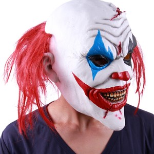 Masque <span class=keywords><strong>de</strong></span> cosplay <span class=keywords><strong>de</strong></span> zombie <span class=keywords><strong>de</strong></span> Noël en latex, masque <span class=keywords><strong>de</strong></span> crâne d'horreur, capuche <span class=keywords><strong>de</strong></span> fantôme en caoutchouc, masque <span class=keywords><strong>de</strong></span> <span class=keywords><strong>Joker</strong></span> OEM, masques <span class=keywords><strong>de</strong></span> fête intégraux - Product Image 4