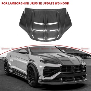ฝากระโปรงคาร์บอนไฟเบอร์สไตล์ WD สำหรับ Lamborghini Urus SE ของแท้จากโรงงาน น้ำหนักเบา ใช้แทนฝากระโปรงเดิม - Product Image 4