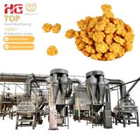 Ligne de production entièrement automatique de craquelins de riz HG avec machine à fabriquer des Senbei Arare japonais 5-20T/jour 130kW pour l'industrie alimentaire