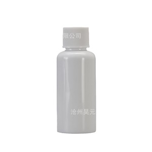Factory direct stock of 60ml transparent plastic <b>bottles</b> with <b>small</b> openings and aluminum caps for sampling. - Product Image 1