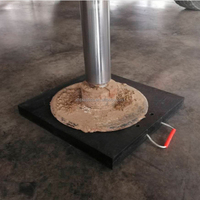 Plaques stabilisatrices non conductrices en UHMWPE pour véhicules utilitaires, supports de sol et patins d'entretoise pour charge de 50 tonnes