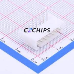 S7B-XH-A(LF)(SN) Wire-to-Board Pin Header Bent Lead Through Hole,P=2.5mm Connector 1x7P 2.5mm Right Angle Insert XH - Product Image 1