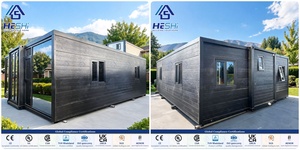Casa Contenedor Prefabricada Expandible de Fibra de Vidrio Impermeable de 40x20 Pies, 3 Dormitorios, Cocina, Moderna, Apilable, Personalizada, Tipo Bungalow - Product Image 2