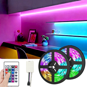 Luci <span class=keywords><strong>LED</strong></span> 5050 <span class=keywords><strong>per</strong></span> Decorazione, Strisce <span class=keywords><strong>LED</strong></span> Intelligenti <span class=keywords><strong>per</strong></span> Arredamento Stanza, Illuminazione Decorativa <span class=keywords><strong>per</strong></span> Casa - Product Image 1
